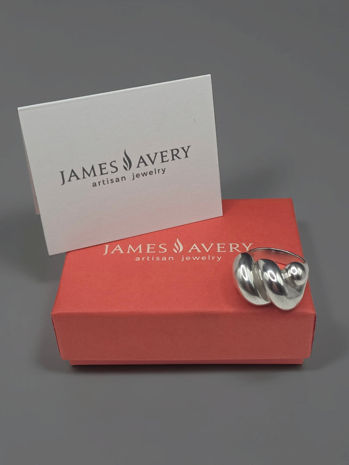 RETIRED James Avery Sterling Silver 925 Sisterhood Ring - Size 6.5