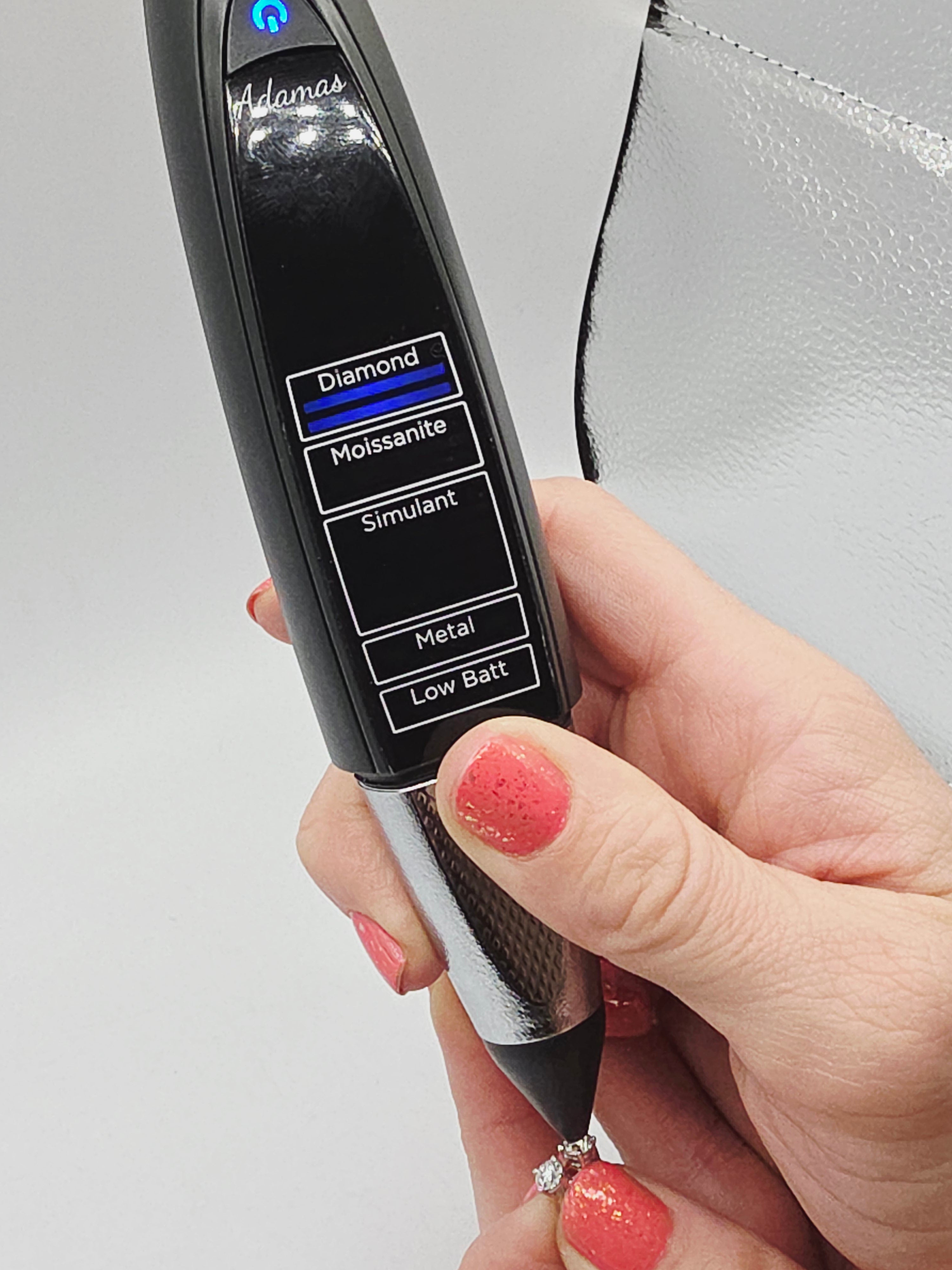 Solid 14K White Gold Diamond Stud Earrings