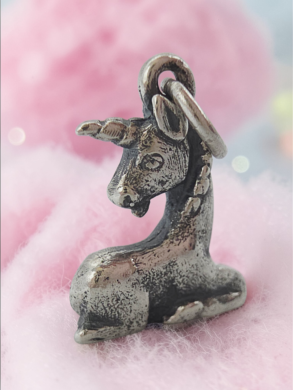 RETIRED James Avery 3D Unicorn 925 Sterling Silver Charm Pendant - RARE HTF