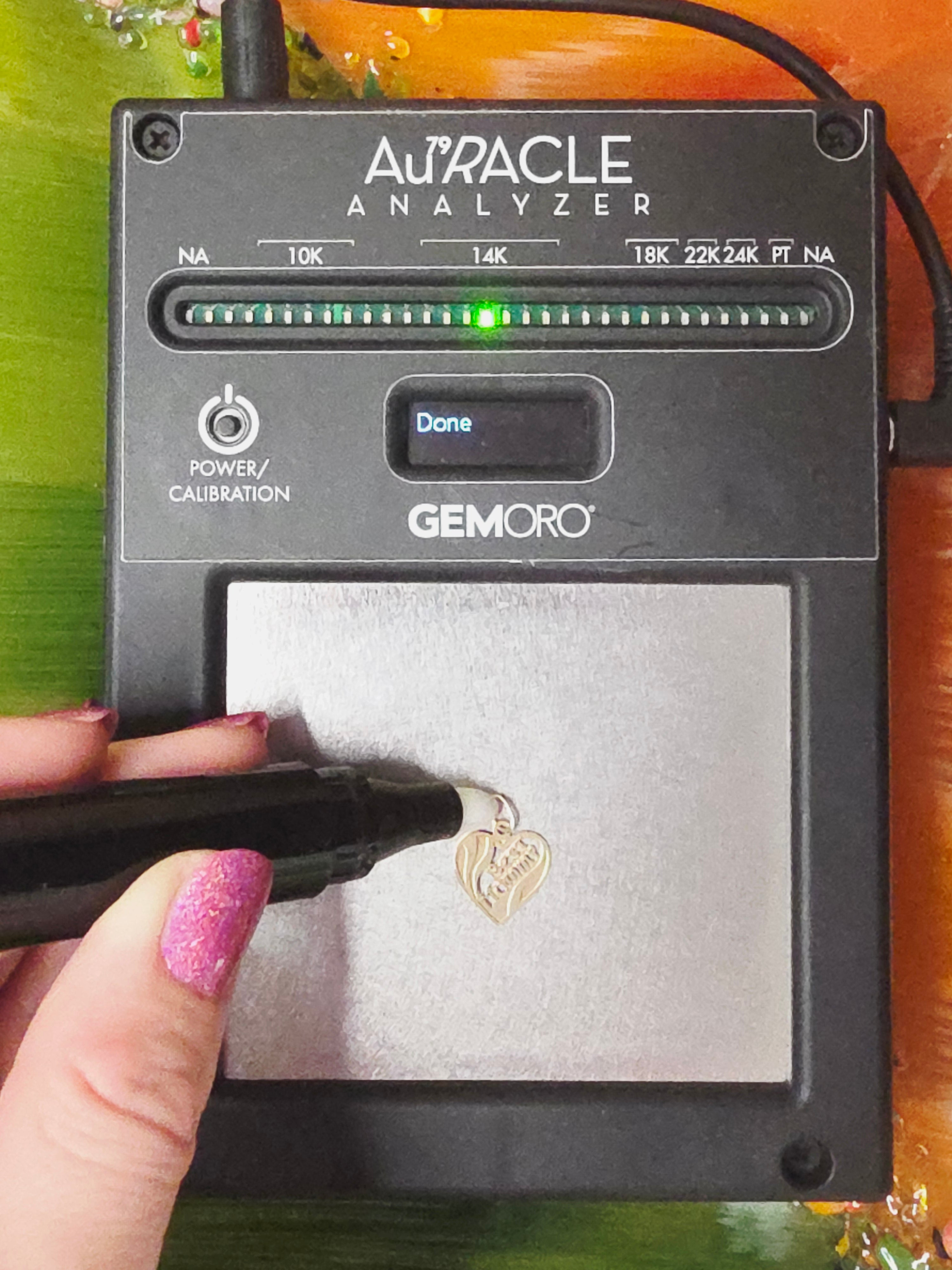 Solid 14K Yellow Gold Best Mommy Heart Necklace Pendant