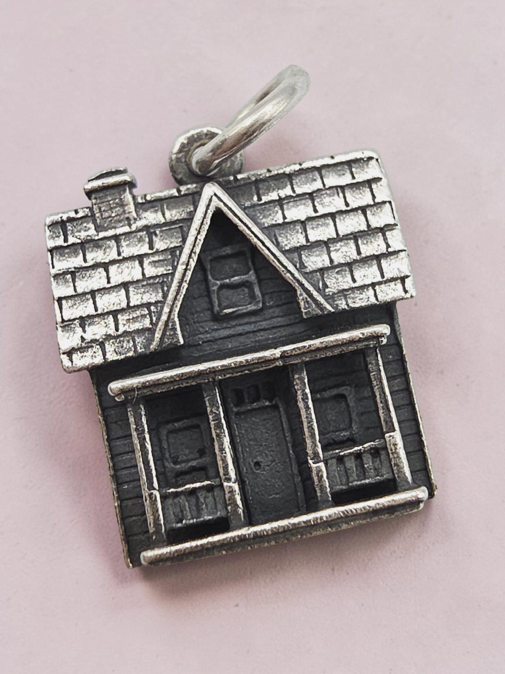 James Avery Sterling Silver Home Sweet Home House Charm - RETIRED