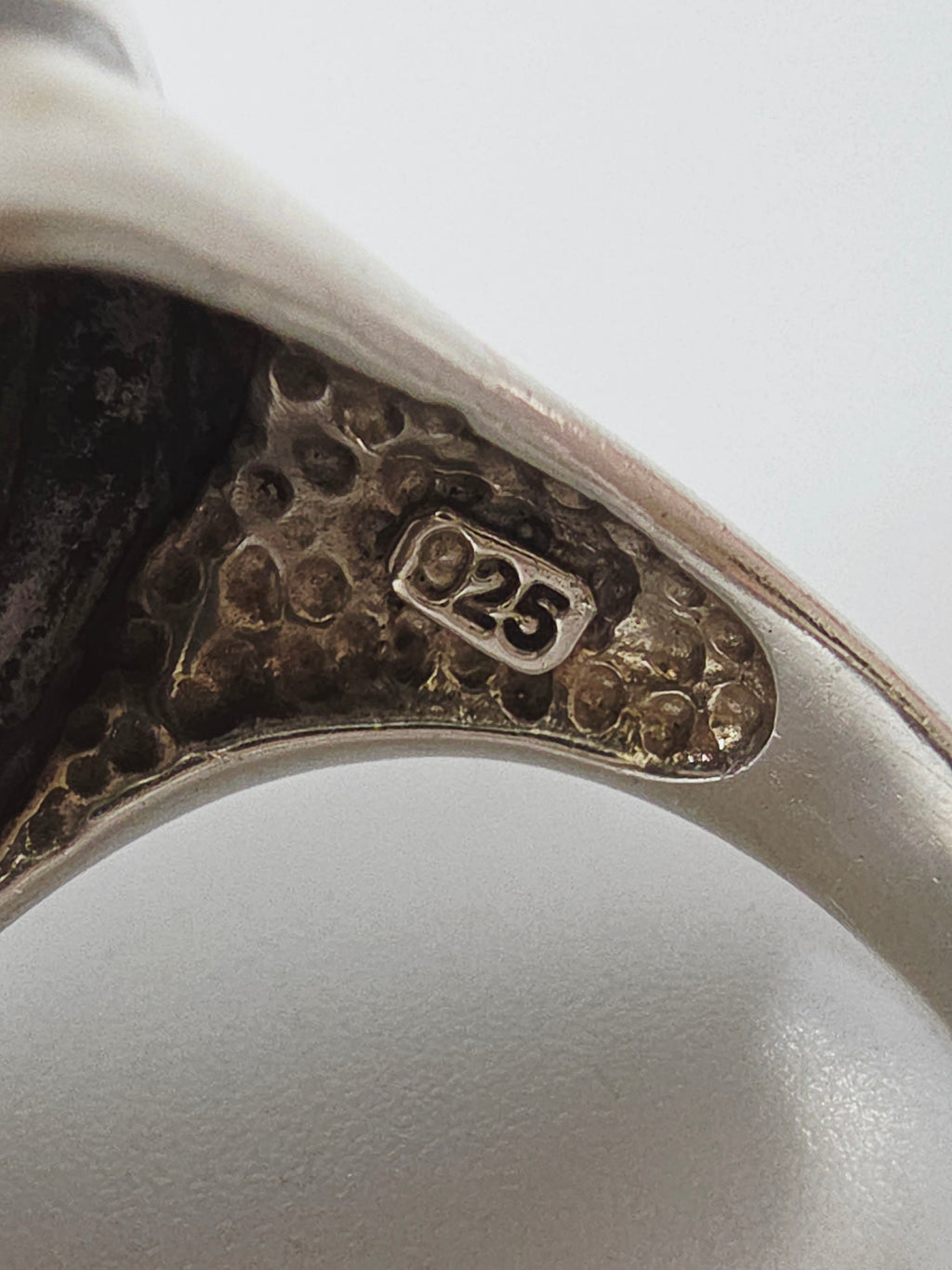 Sterling Silver Rose Flower Statement Ring Botanical Floral – Size 6