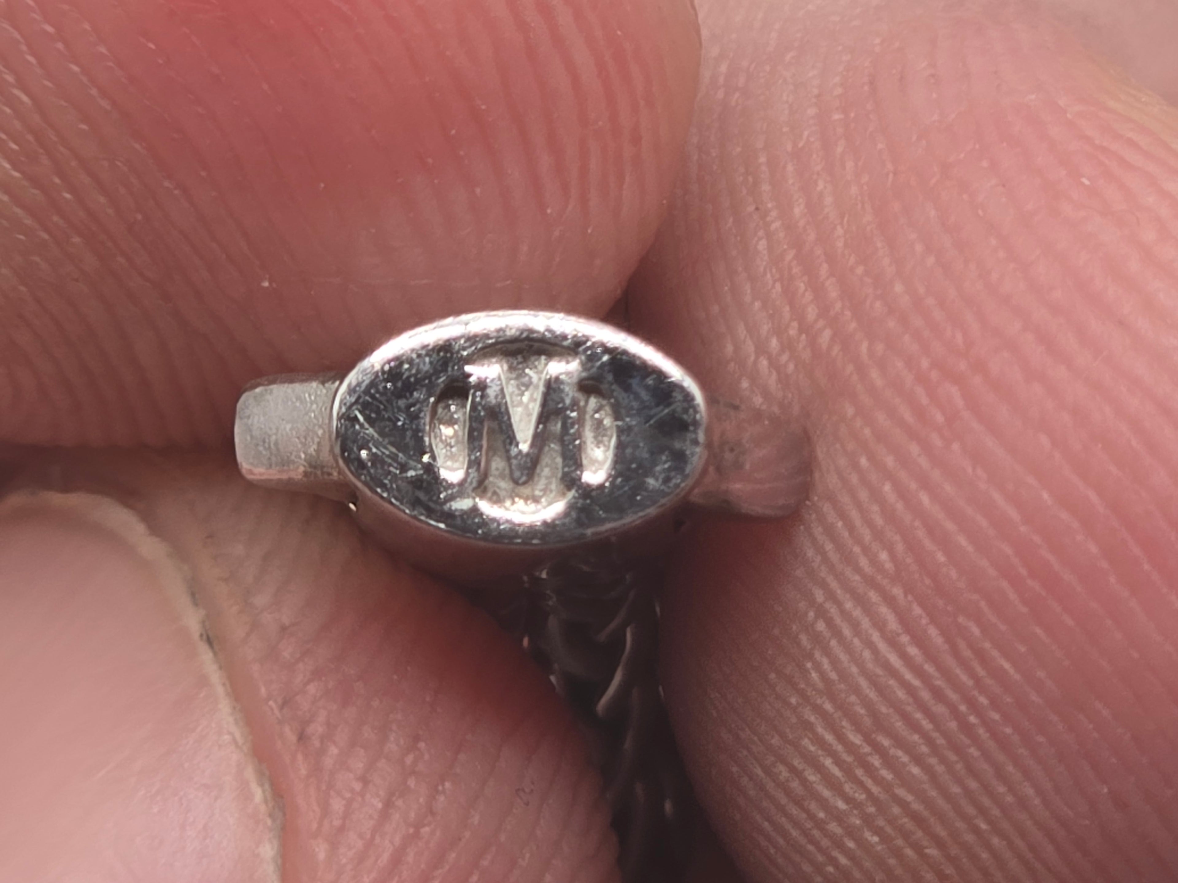 John Hardy Classic Chain 925 Sterling Silver Black Sapphire Bracelet 6.75"