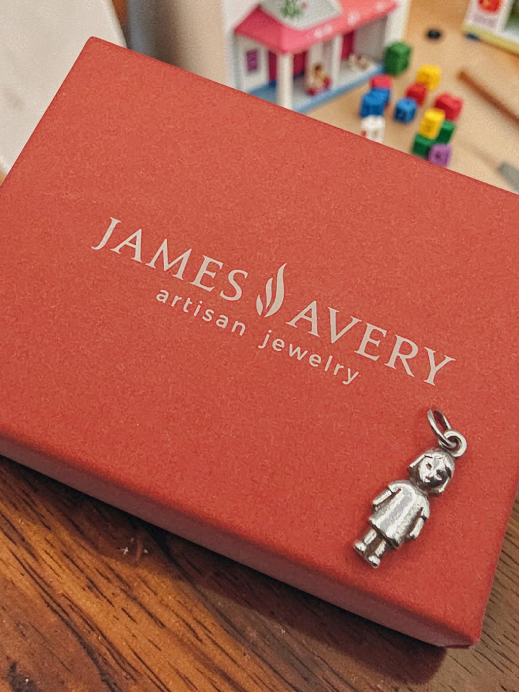 RETIRED James Avery Sterling Silver Little Girl Child Daughter Charm Faded Stamp