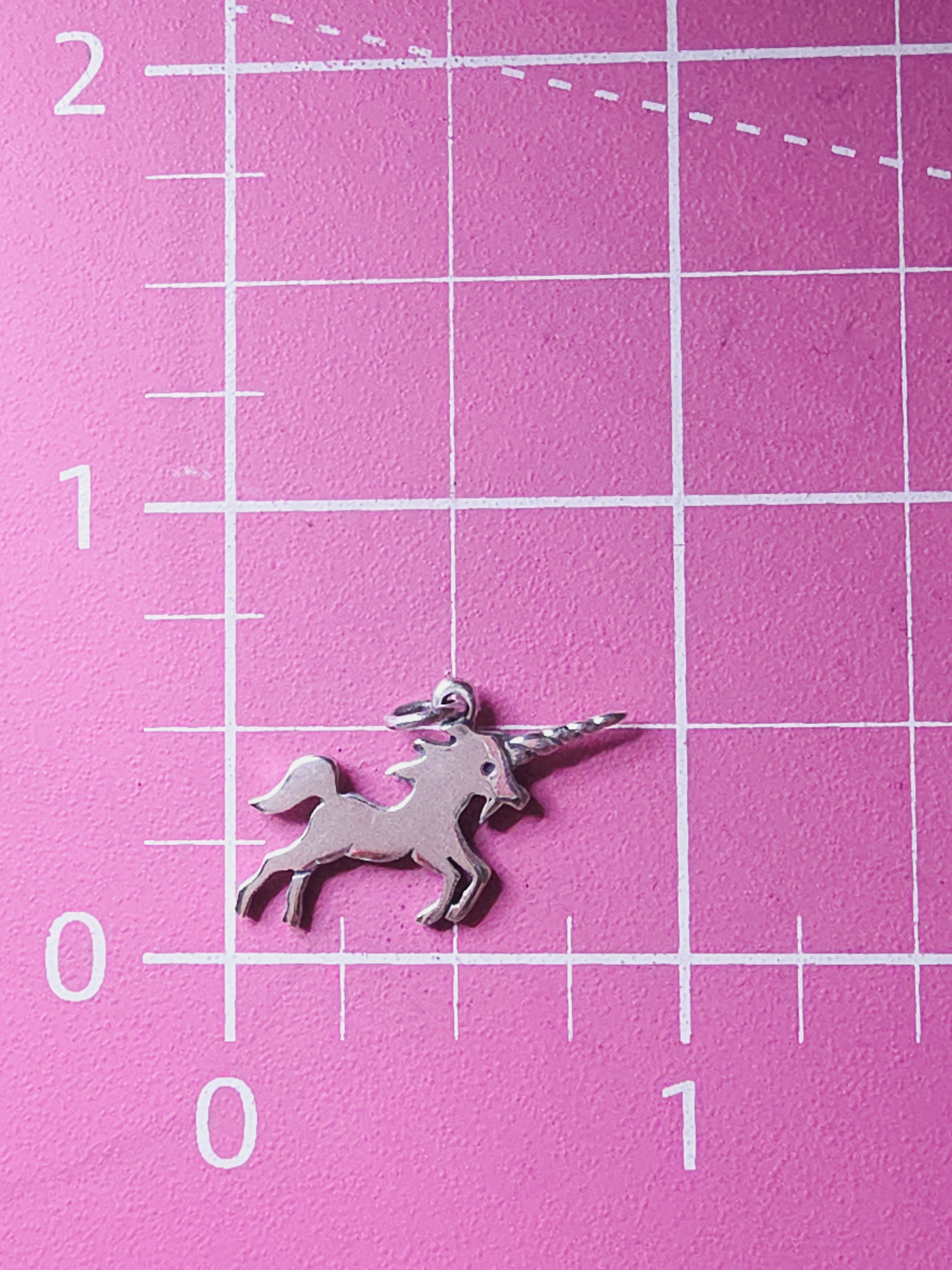RETIRED James Avery Mythical Unicorn 925 Sterling Silver Charm Pendant RARE HTF