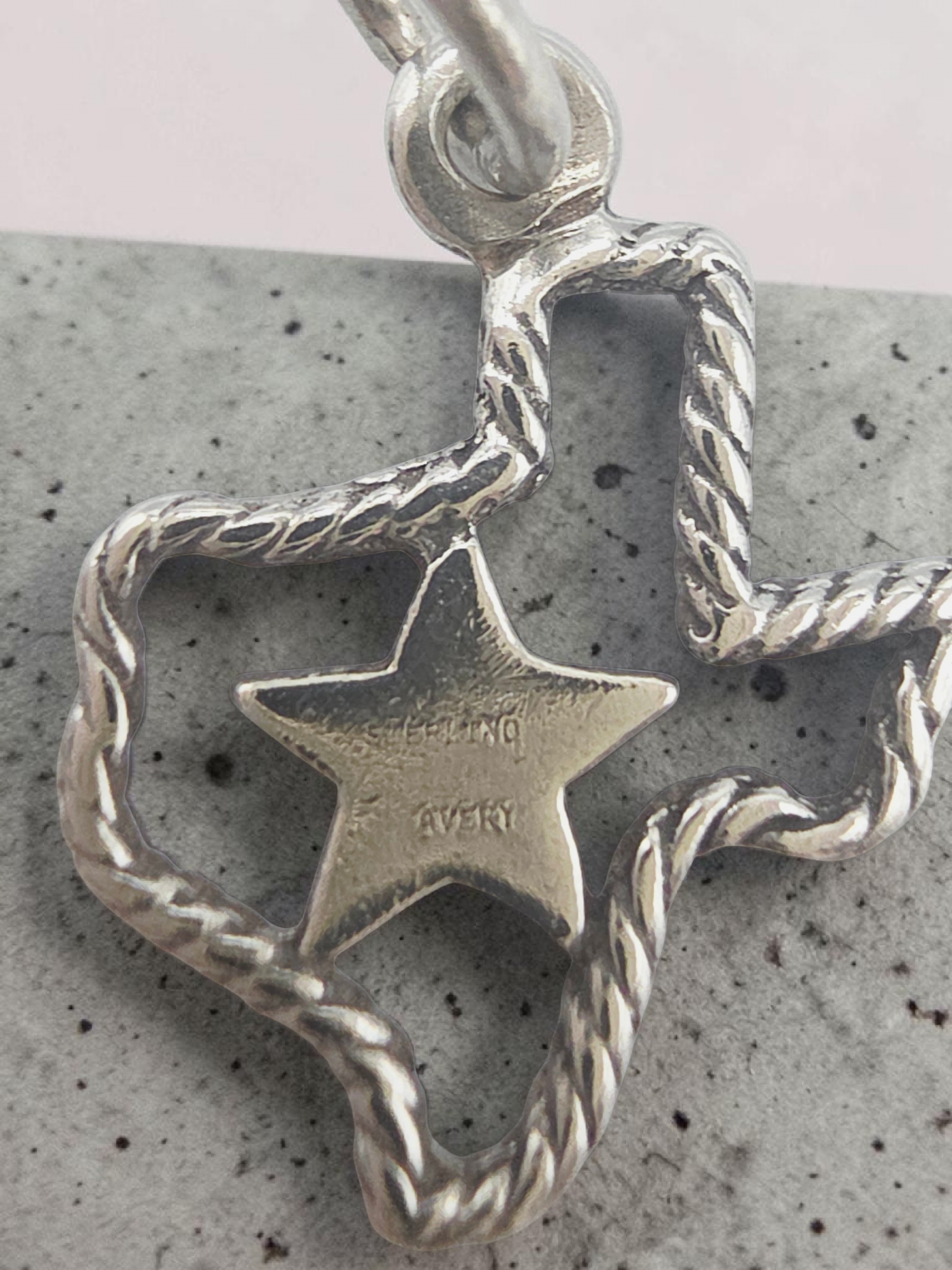 James Avery Twisted Rope Texas Lone Star State Charm - RETIRED