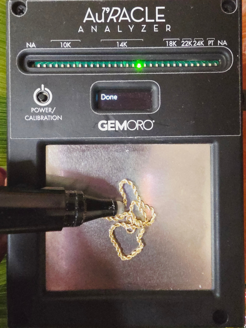 Solid 14K Yellow Gold 1.8mm Rope Chain Bracelet – 7 1/3 Inch