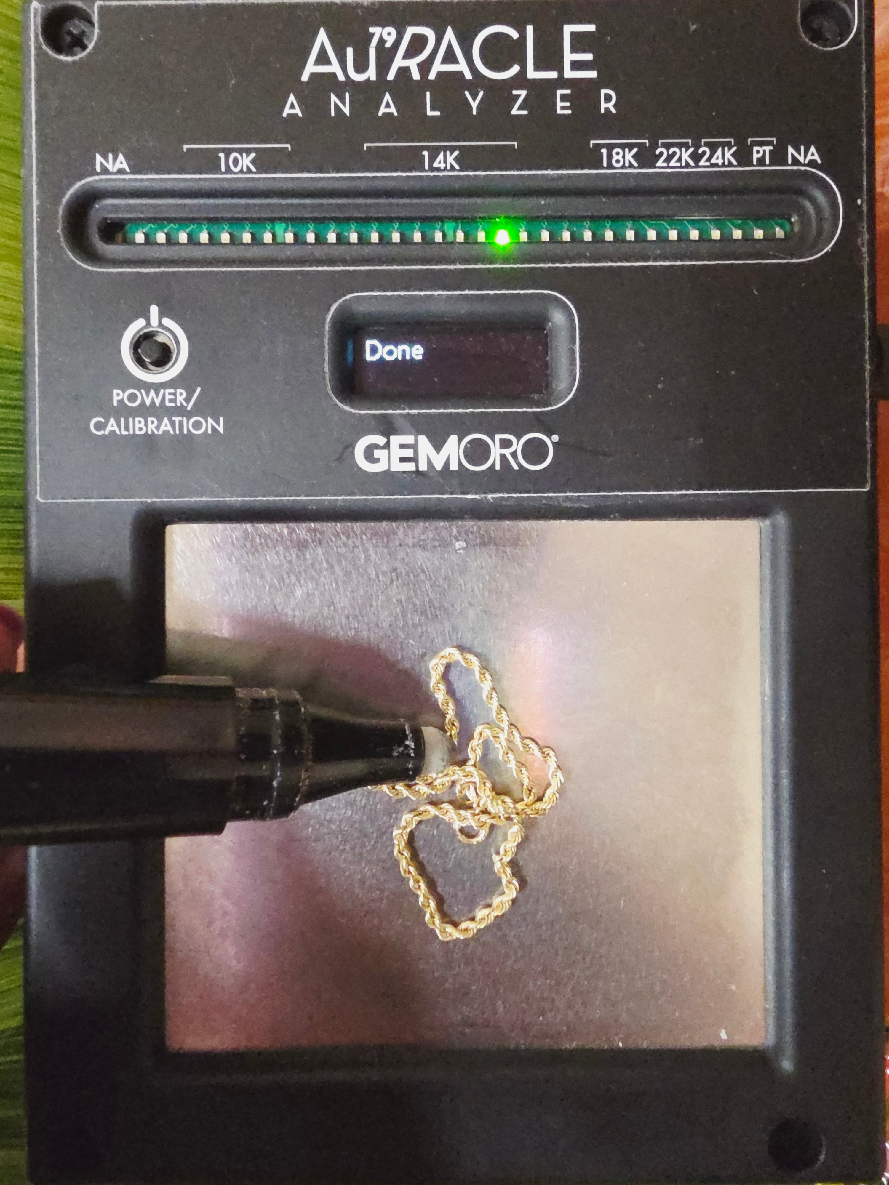 Solid 14K Yellow Gold 1.8mm Rope Chain Bracelet – 7 1/3 Inch