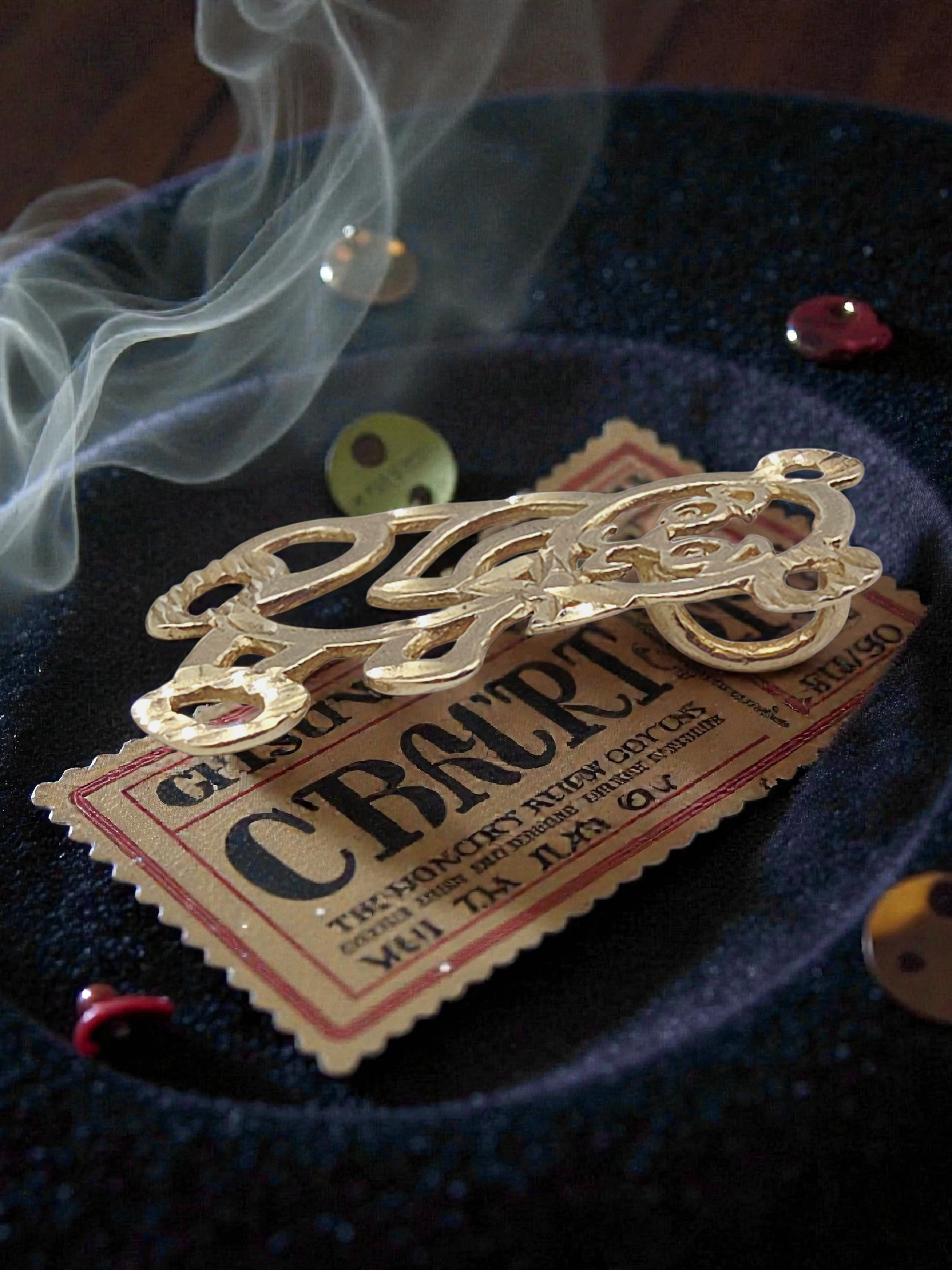 Michael Anthony Solid 14K Yellow Gold Teddy Bear Panda Necklace Pendant