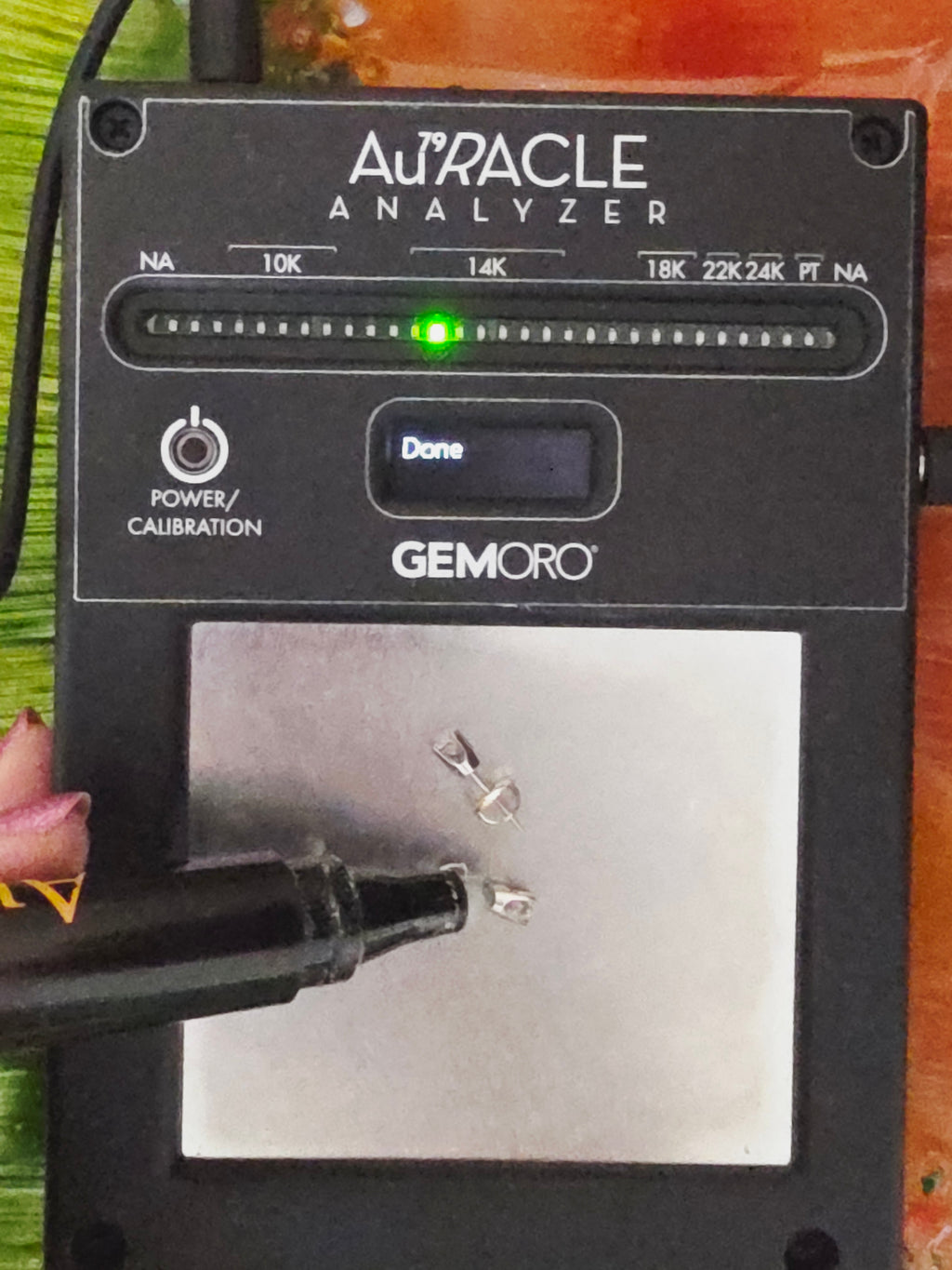 Solid 14K White Gold Diamond Stud Earrings with Screwbacks