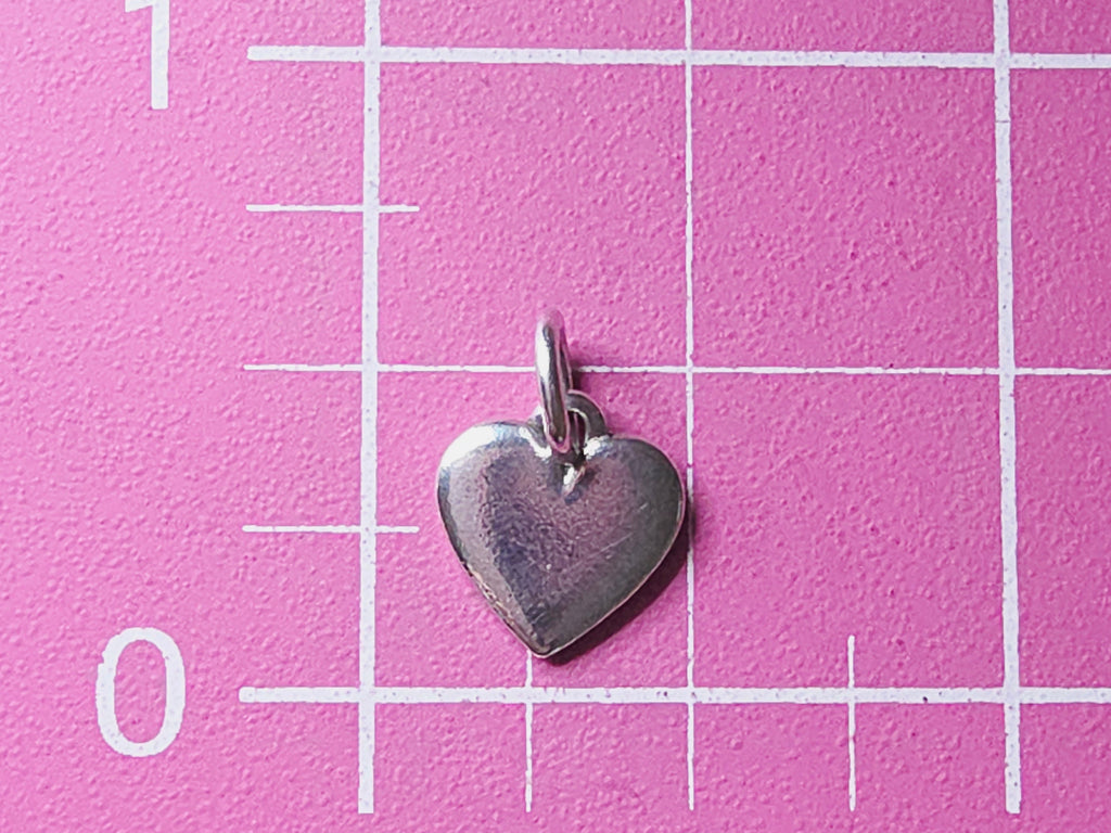 James Avery Mini Heart Love Charm Pendant - Uncut with Box