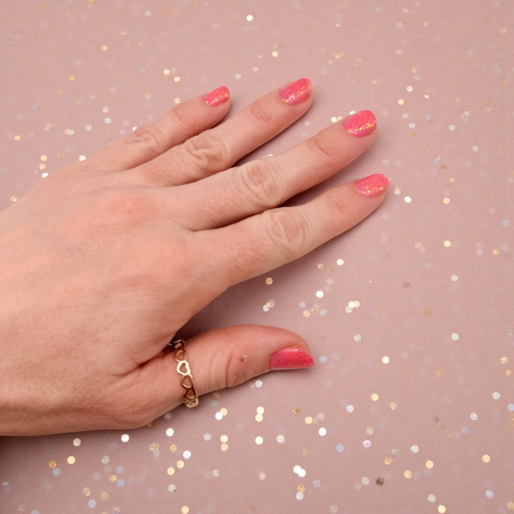 James Avery Solid 14K Yellow Gold Heart Band Ring Size 10