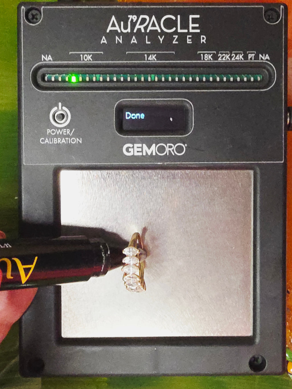 Fessenden & Co. Solid 10K Yellow Gold Marquise-Cut CZ Ring – Size 6.75