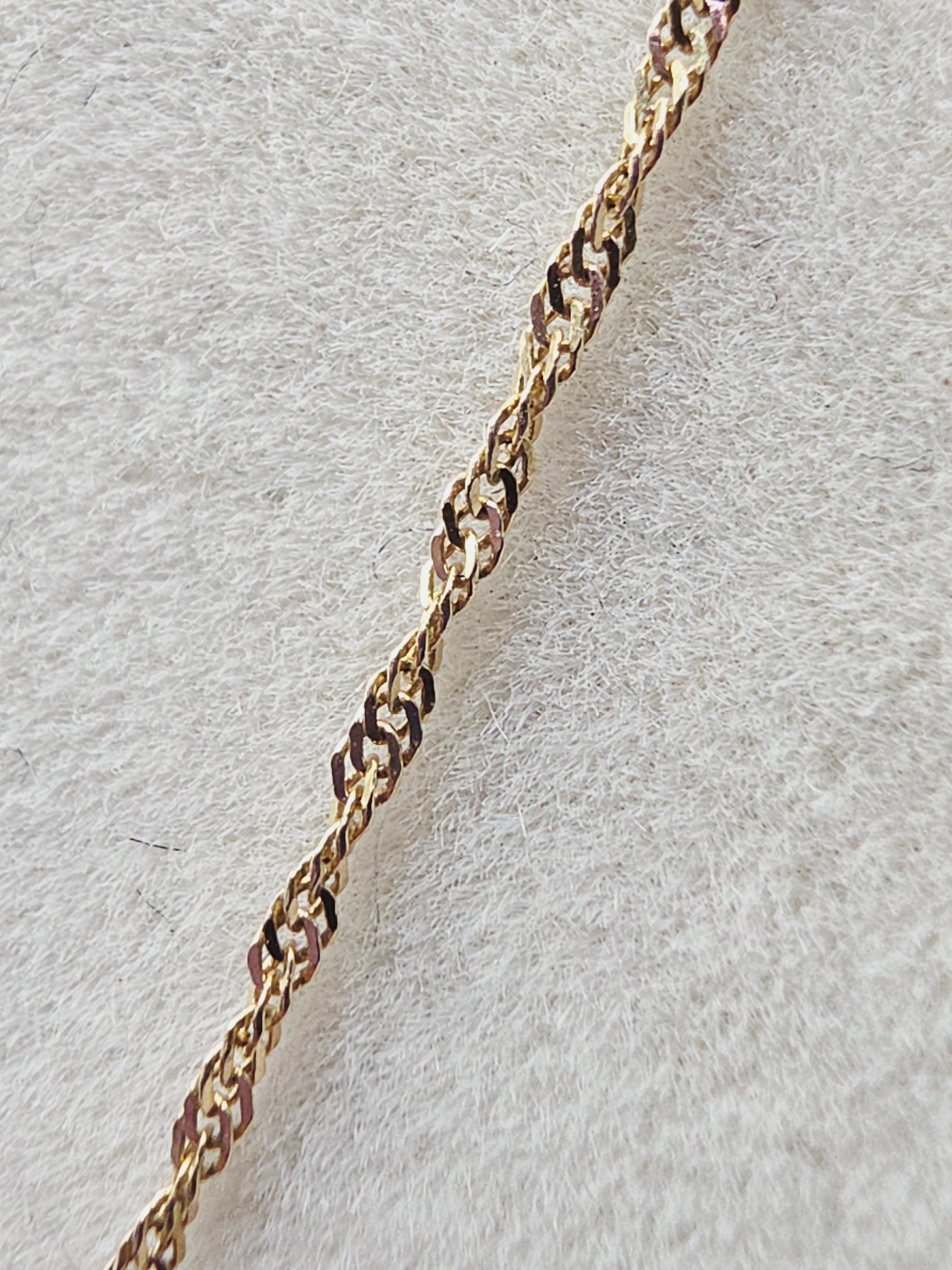 Solid 18K Yellow Gold 3D Elephant Pendant Necklace - 18 Inch - ITALY