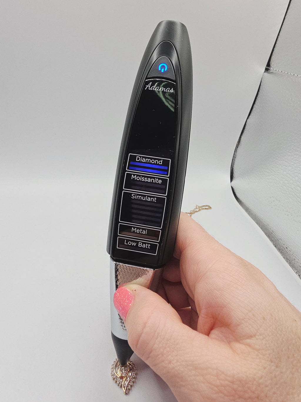 Solid 14K Gold Braided S-Link Chain Necklace with Solid 10K Diamond Pendant