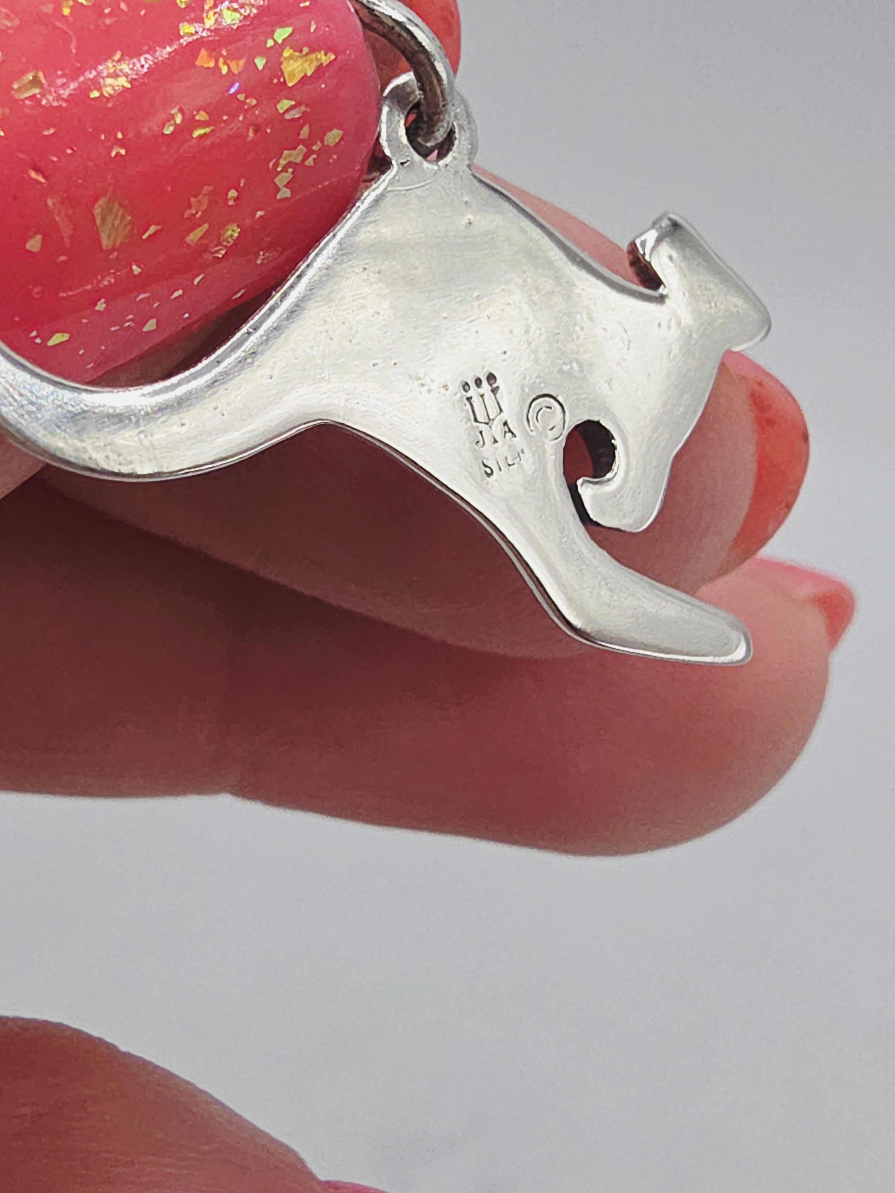 RETIRED James Avery Kangaroo Sterling Silver Charm Pendant - RARE HTF