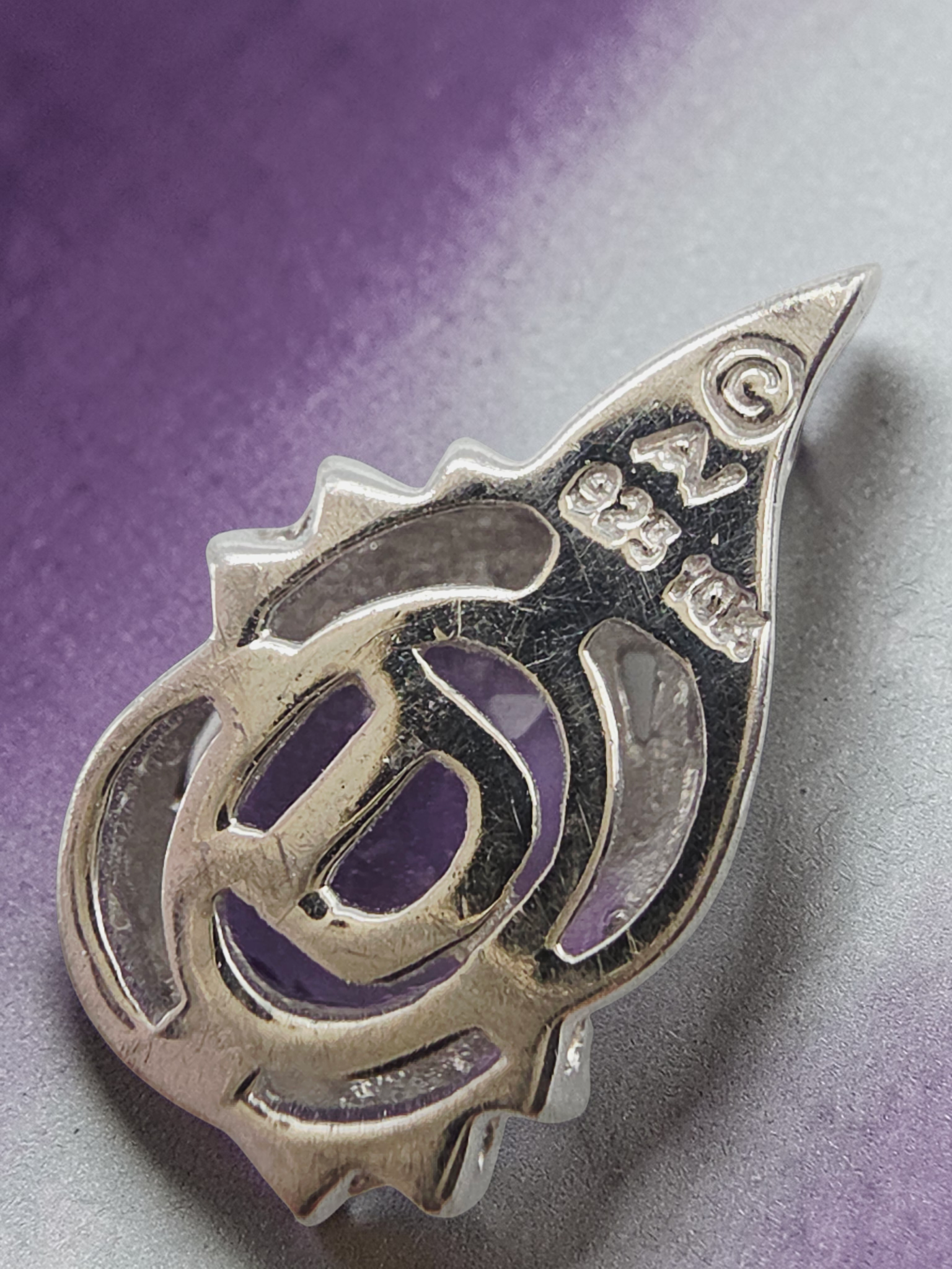 Alwand Vahan Sterling Silver & 10K Gold Amethyst Pendant with Diamond Accents