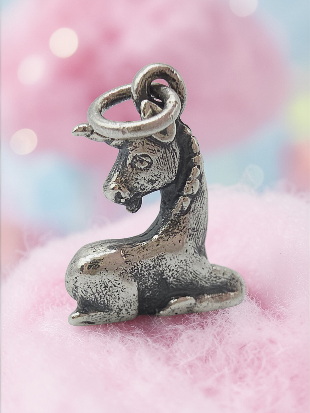 RETIRED James Avery 3D Unicorn 925 Sterling Silver Charm Pendant - RARE HTF