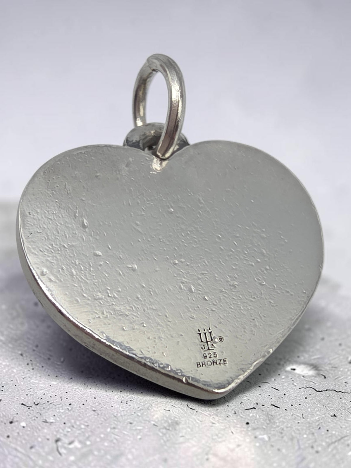 RETIRED James Avery 925 Sterling Silver Heart Spinner Charm Pendant