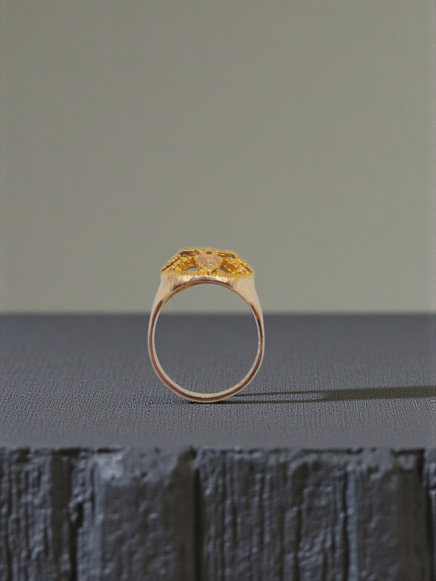 Black Hills Gold Solid 10K 12K Order of Eastern Star Ring – Size 7