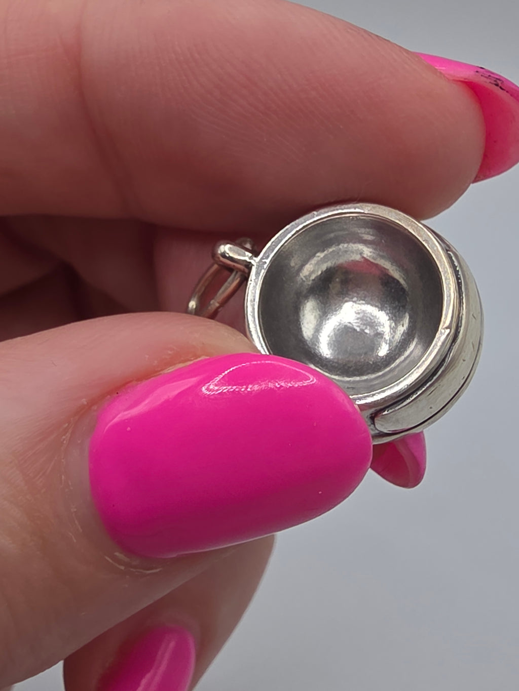 Retired James Avery Dog or Cat Pet Food Bowl 925 Sterling Silver Charm