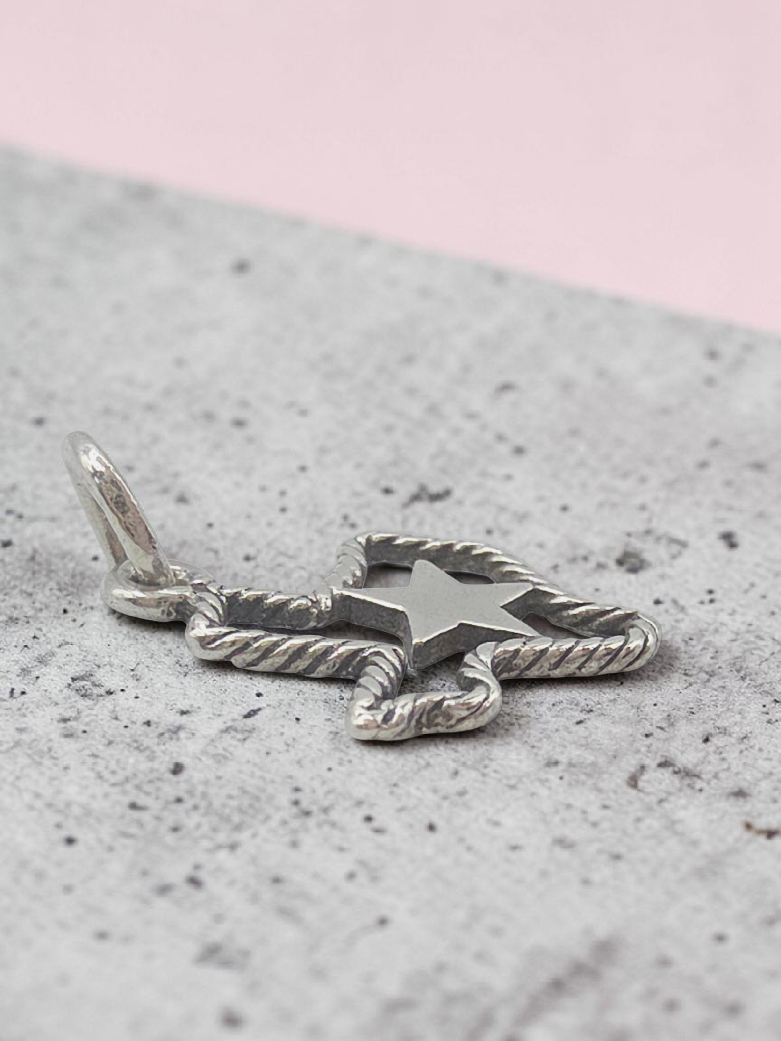 James Avery Twisted Rope Texas Lone Star State Charm - RETIRED