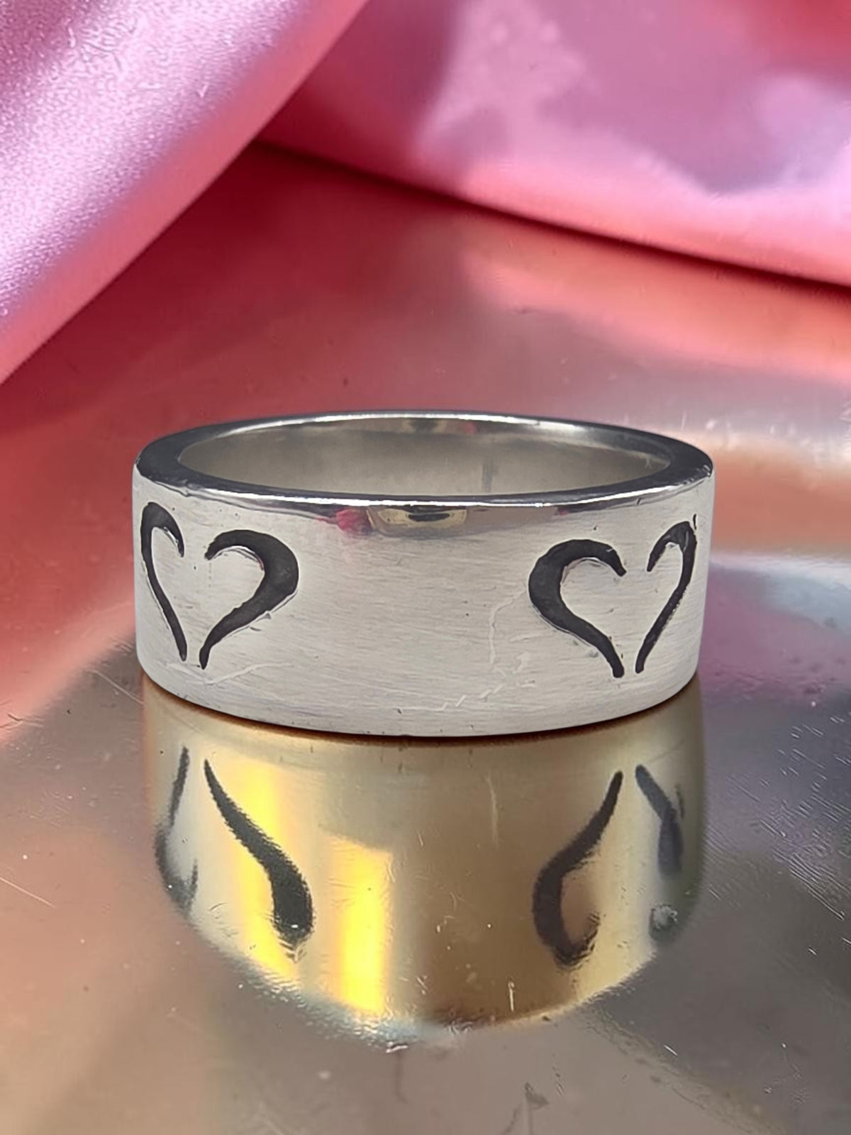James Avery Love Script Ring Retired Size 5.25