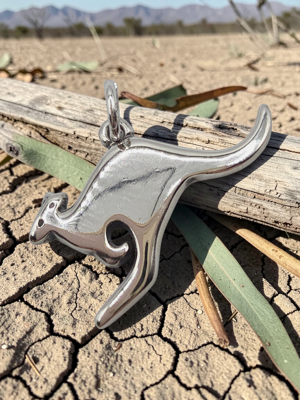 RETIRED James Avery Kangaroo Sterling Silver Charm Pendant - RARE HTF